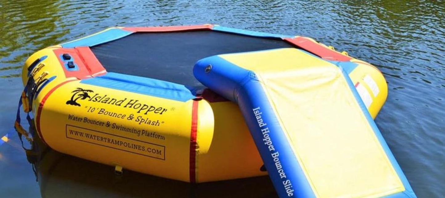 Island Hopper ISLAND BOUNCER SLIDE Water Bouncer Slide Attachment - BOUNCERSLIDE