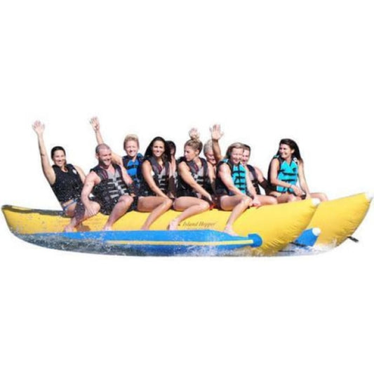 Island Hopper Elite Class Commercial Banana Boat 10 Passenger - PVC-10-SBS