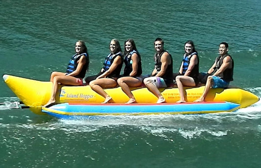 Island Hopper Elite Class Commercial Banana Boat 6 Passengers - PVC-6-INLINE