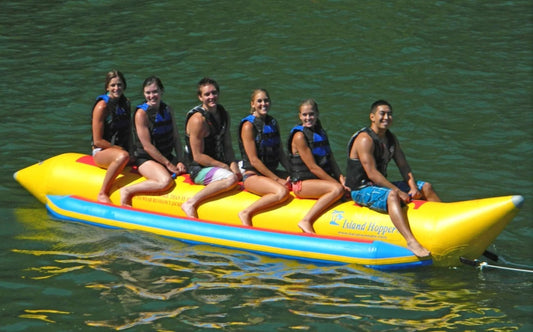 Island Hopper Elite Class Commercial Banana Boat 6 Passengers - PVC-6-INLINE