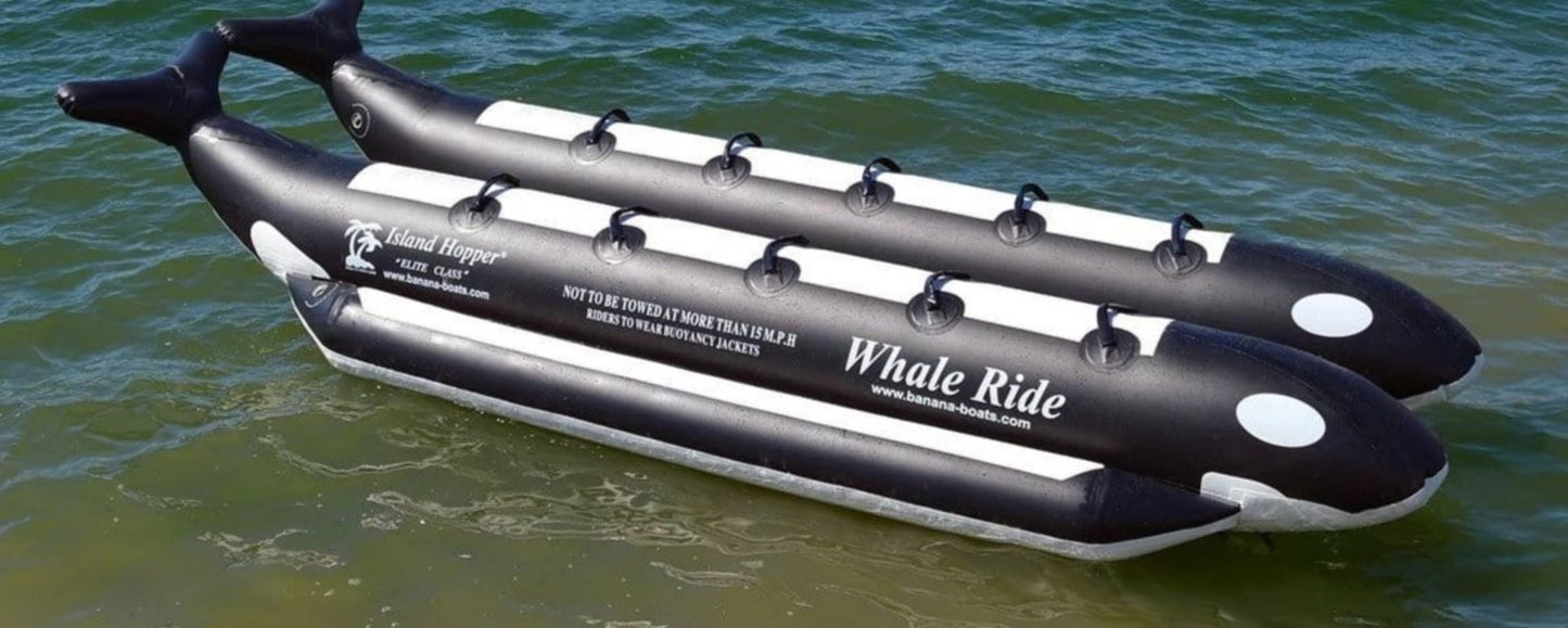 Island Hopper Elite Class Whale Ride Banana Boat 10 Passenger - PVC-10-WR