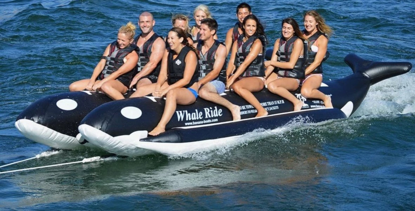 Island Hopper Elite Class Whale Ride Banana Boat 10 Passenger - PVC-10-WR