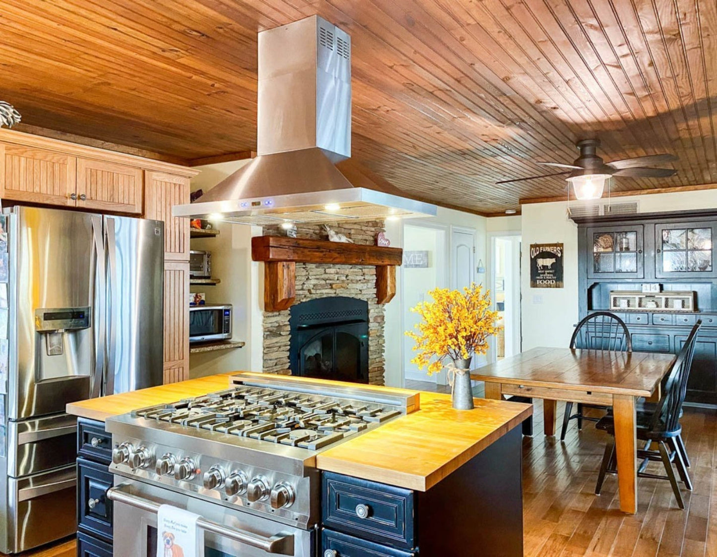 ProLine Island Range Hood, Ducted, 600/1100 CFM, Stainless Steel Finish Proline - PLFI 520