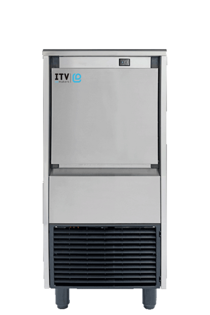 ITV - DELTA NG 80 R290 A, Commercial Delta Gourmet Cubers Ice Maker Self-Contained Ice Cube Machine 77lbs