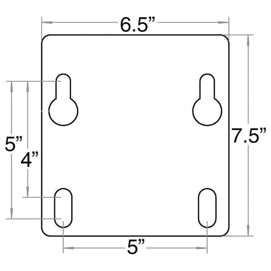 Jaypro Flex Basketball Goal (Outdoor - Light Duty) - GBR361