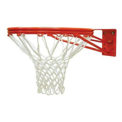 Jaypro Gooseneck Basketball System (4-1/2" Pole with 4' Offset) 56"W x 36"H Aluminum Fan Backboard - 996-FABT-DR