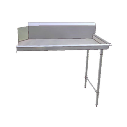 John Boos JDTC-20-48R Clean Straight 48" W x 30" D Dishtable - JBJDTC2048R