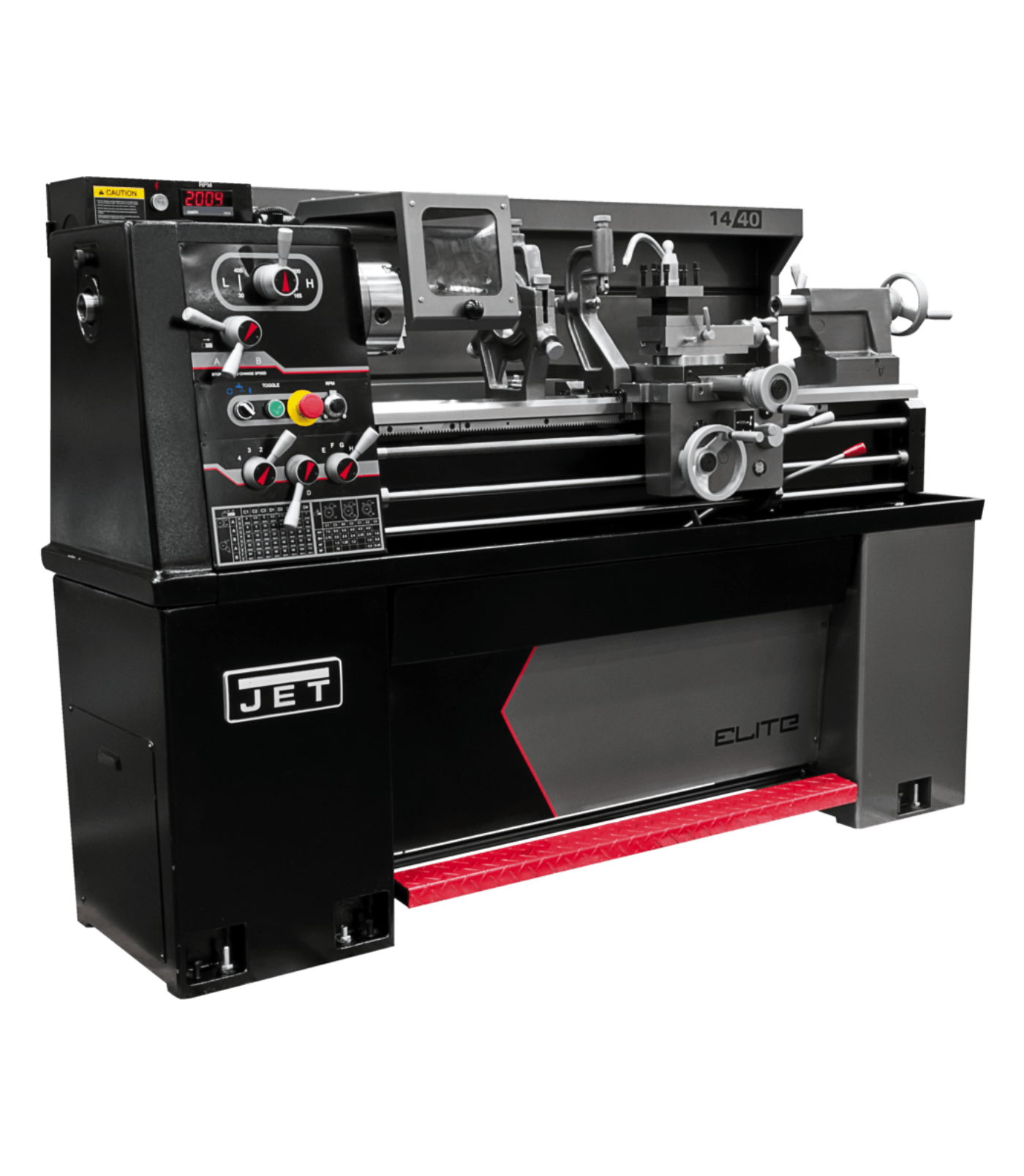 JET Elite Lathe E-1340VS with ACU-RITE 203 DRO with Collet Closer - JT9-892405