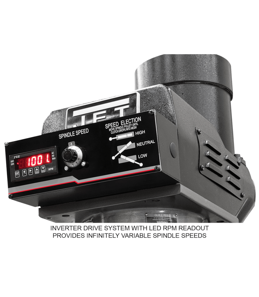 JET Elite EVS-949 Mill with 3-Axis ACU-RITE 203 (Quill) DRO - JT9-894316