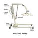 Joerns Healthcare Hoyer HPL700-S2 Heavy-Duty Bariatric Patient Lift with Power Base