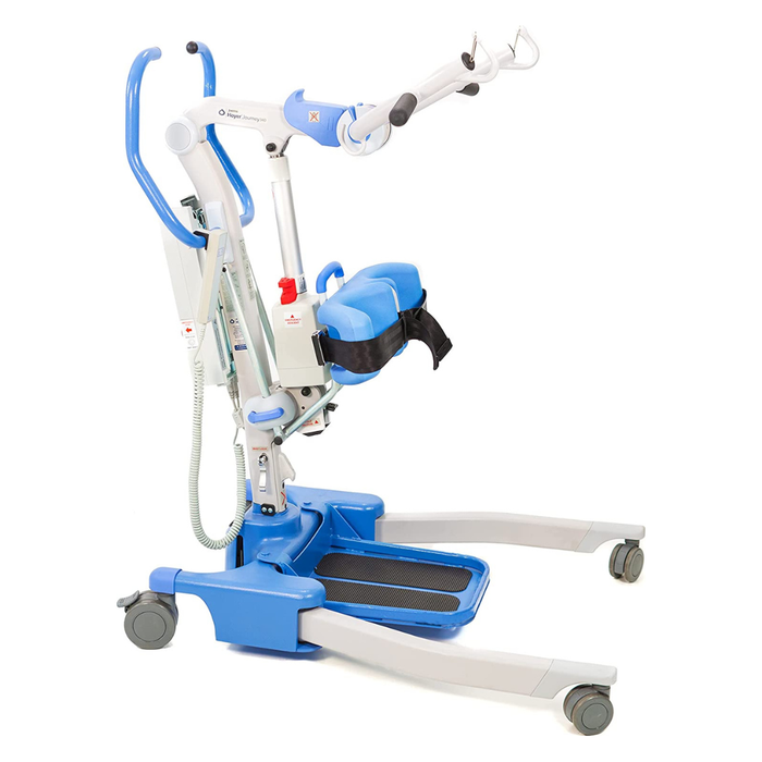 Joerns Healthcare Hoyer Journey Sit to Stand Electric Patient Lift - Compact & Foldable Standing Aid