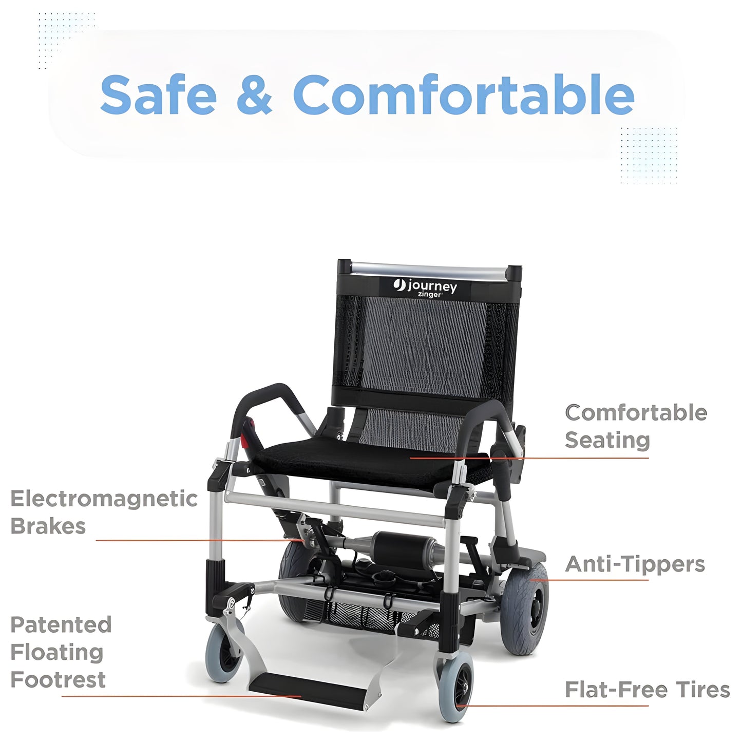 Journey Zinger Chair Foldable Power Mobility Device
