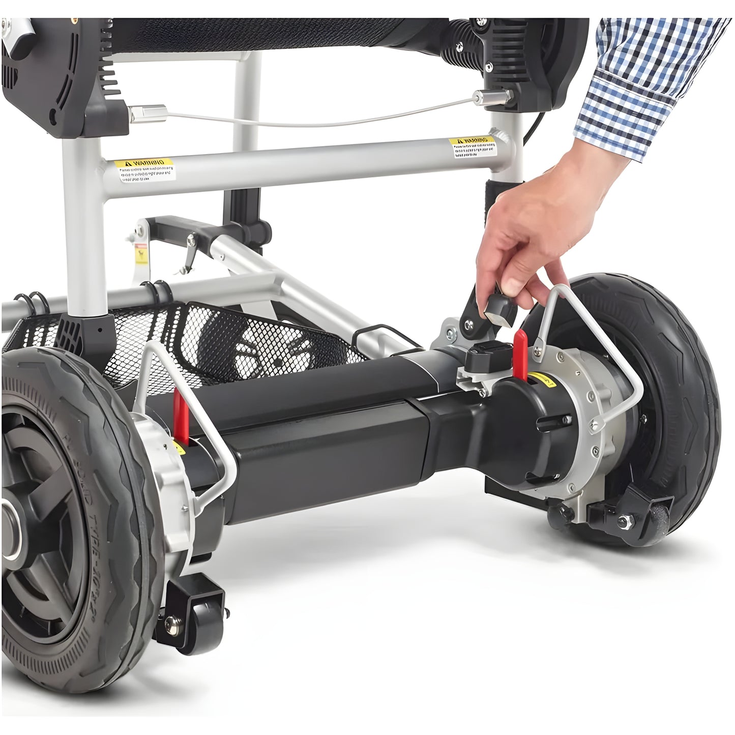 Journey Zoomer Chair With Detachable Frame Foldable Power Mobility Device