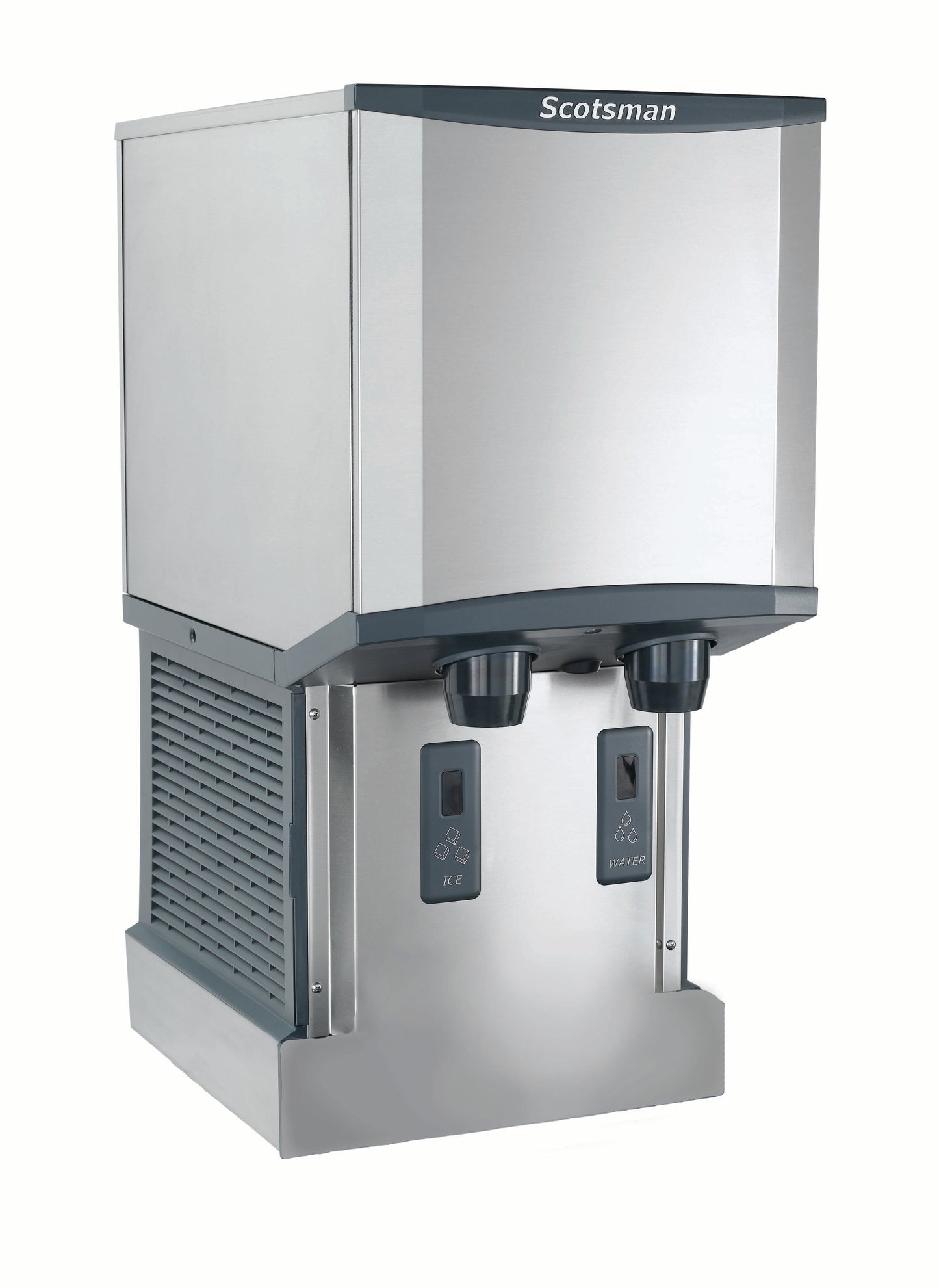 Scotsman HID312AW-1 Meridian™ Touch-Free Wall-Mounted Nugget Ice & Water Dispenser, Air Cooled - Up to 260 lb. Production, 12 lb. Storage - HID312AW-1