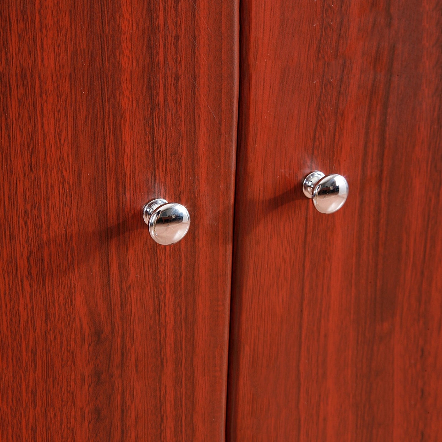 Hathaway Outlaw Free Standing Cherry Dartboard Cabinet Set - BG1040