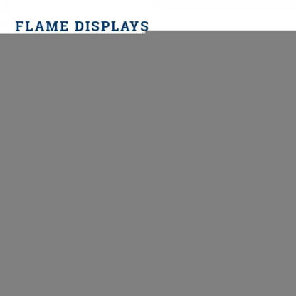 Kingsman Fireplaces 34-Inch Clean View Direct Vent Gas Fireplace Insert with Media - IDV34