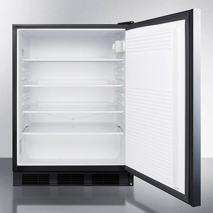 Summit - 24" Wide Built-In All-Refrigerator, ADA Compliant | FF7BKBISSHHADA