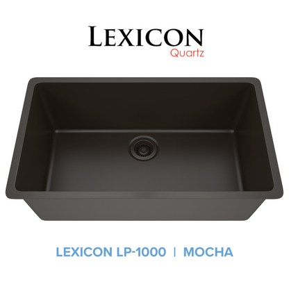 Lexicon Large 32" Single Bowl Composite Sink