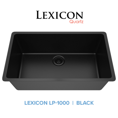 Lexicon Large 32" Single Bowl Composite Sink