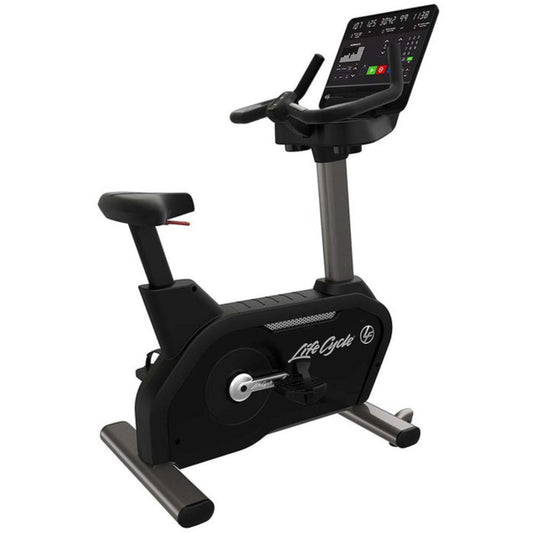 Life Fitness Club Series+ Upright Bike - CSC-SLBLKLF-DOM13