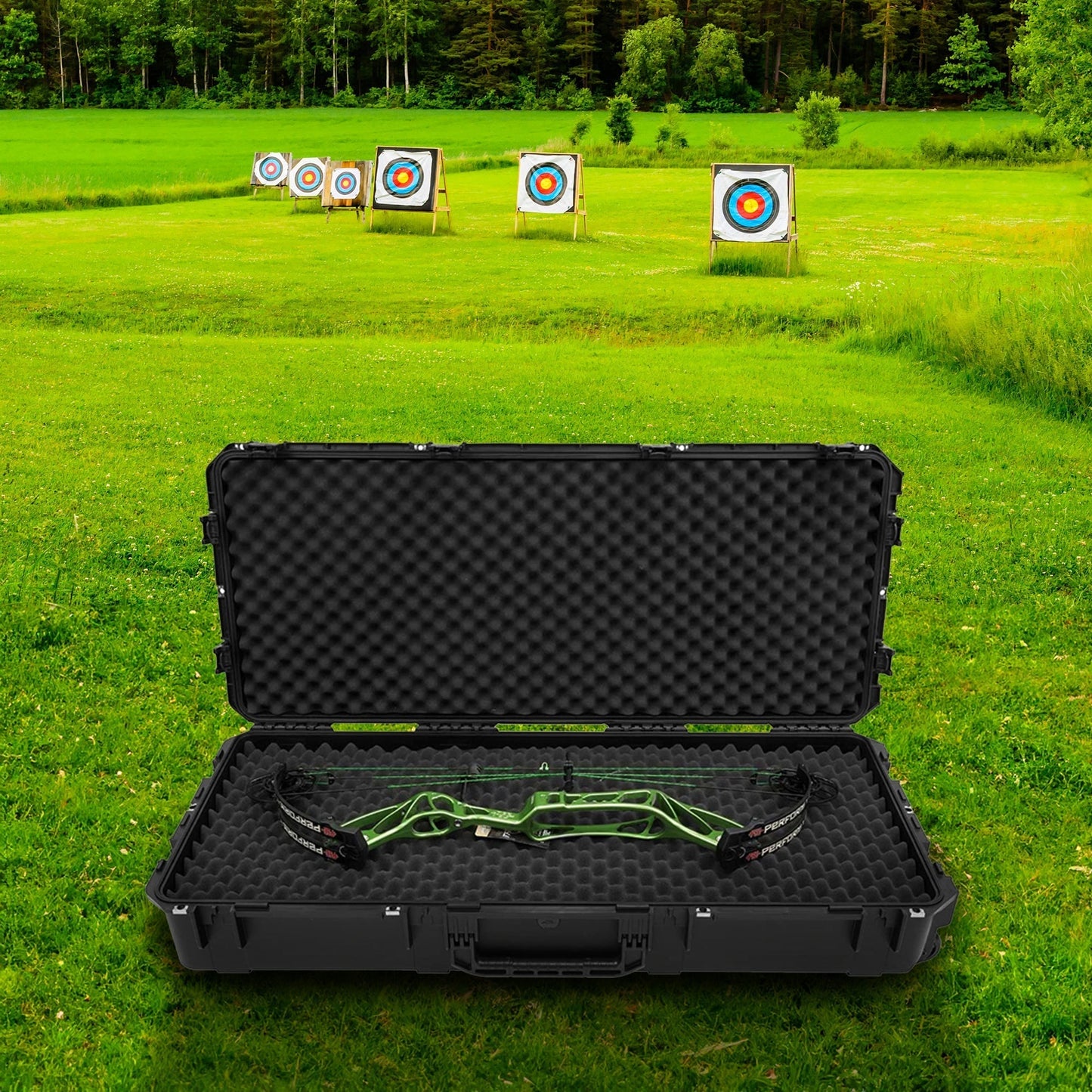 SKB Cases 3I-4719-PL iSeries Single/Double Bow Case with Hard Plastic Exterior - 127727