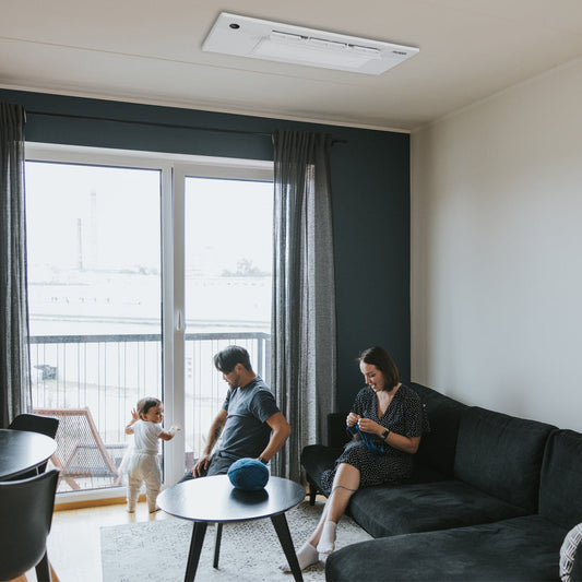 Pioneer Multi Zone 9,000 BTU Quantum Series One-Way Ceiling Cassette Indoor Section Split Inverter++ Air Conditioner Heat Pump 230V - CK009GMFILCFHD-10