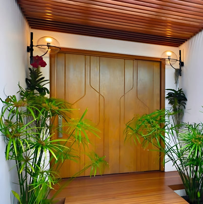 Oluce Lyndon Outdoor Wall Lamp - OL-LYNDON-160M-BL