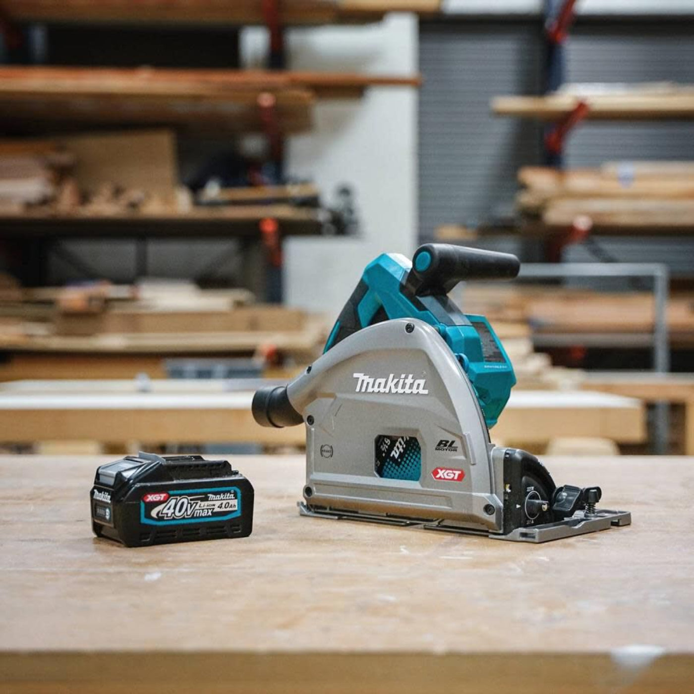 Makita 40V Max XGT️ (GPS01M1J) 6-1/2 In. Plunge Circular Saw Kit - GPS01M1J