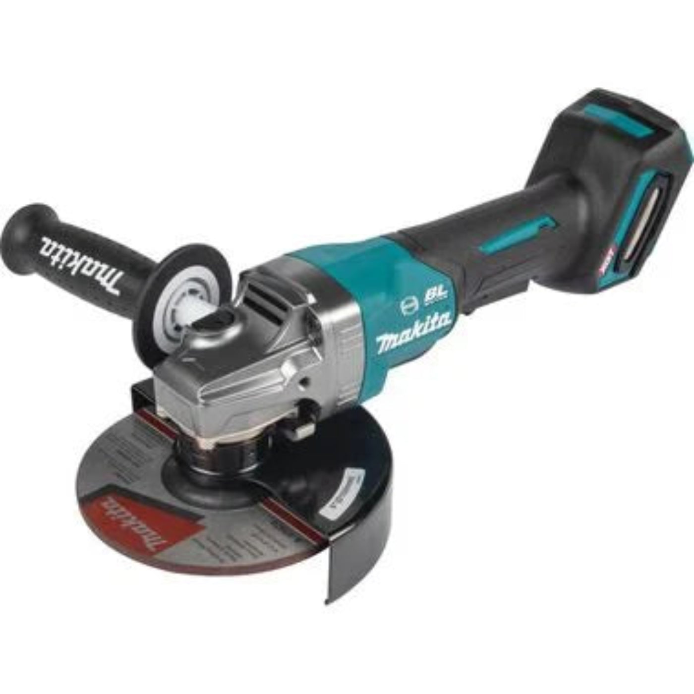 Makita 40 Max XGT Brushless Lithium-Ion 9 in. Cordless Paddle Switch Angle Grinder with Electric Brake and AWS (Bare Tool)