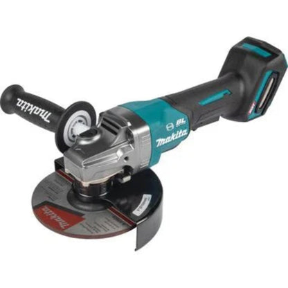 Makita 40 Max XGT Brushless Lithium-Ion 9 in. Cordless Paddle Switch Angle Grinder with Electric Brake and AWS (Bare Tool)