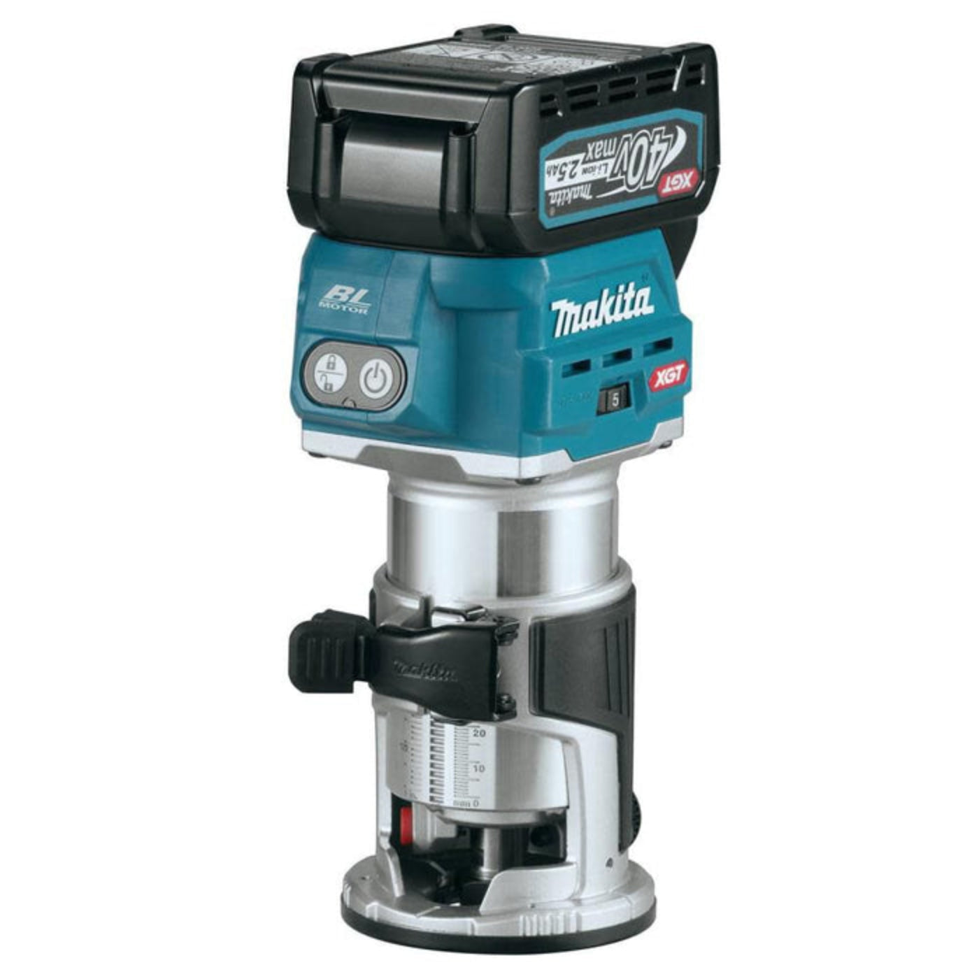 Makita 40V Max XGT Brushless Cordless Compact Router Kit -  GTR01D1