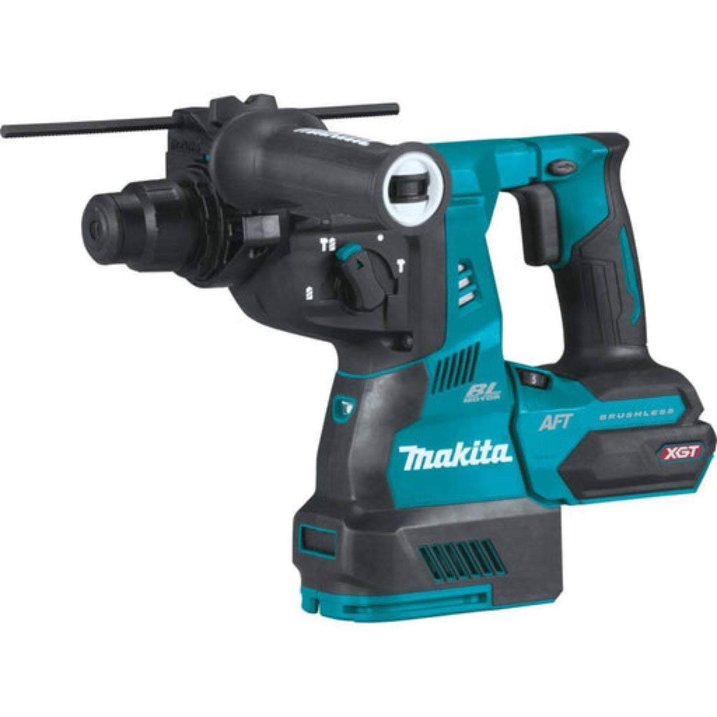 Makita 40 Max XGT Brushless Lithium-Ion 9 in. Cordless Paddle Switch Angle Grinder with Electric Brake and AWS (Bare Tool)