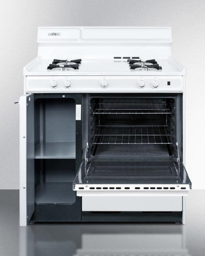 SUMMIT WNM4307 36" Wide Gas Range - WNM4307