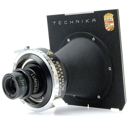 Linhof 63mm f4.5 Luminar, Synchro Compur, Board 4788552 - 1357164