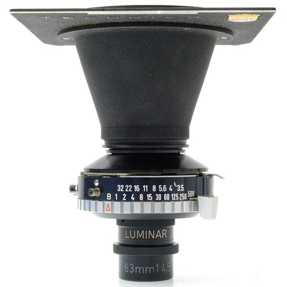 Linhof 63mm f4.5 Luminar, Synchro Compur 4788624 - 1357165