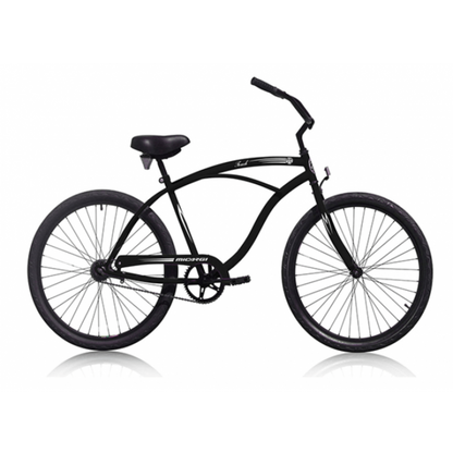 Tracer 26 Inch Men's Ace Beach Cruiser + BBR Tuning 2-Stroke Engine - STK-BEK80-S + MB-TOUCH-M-MBK
