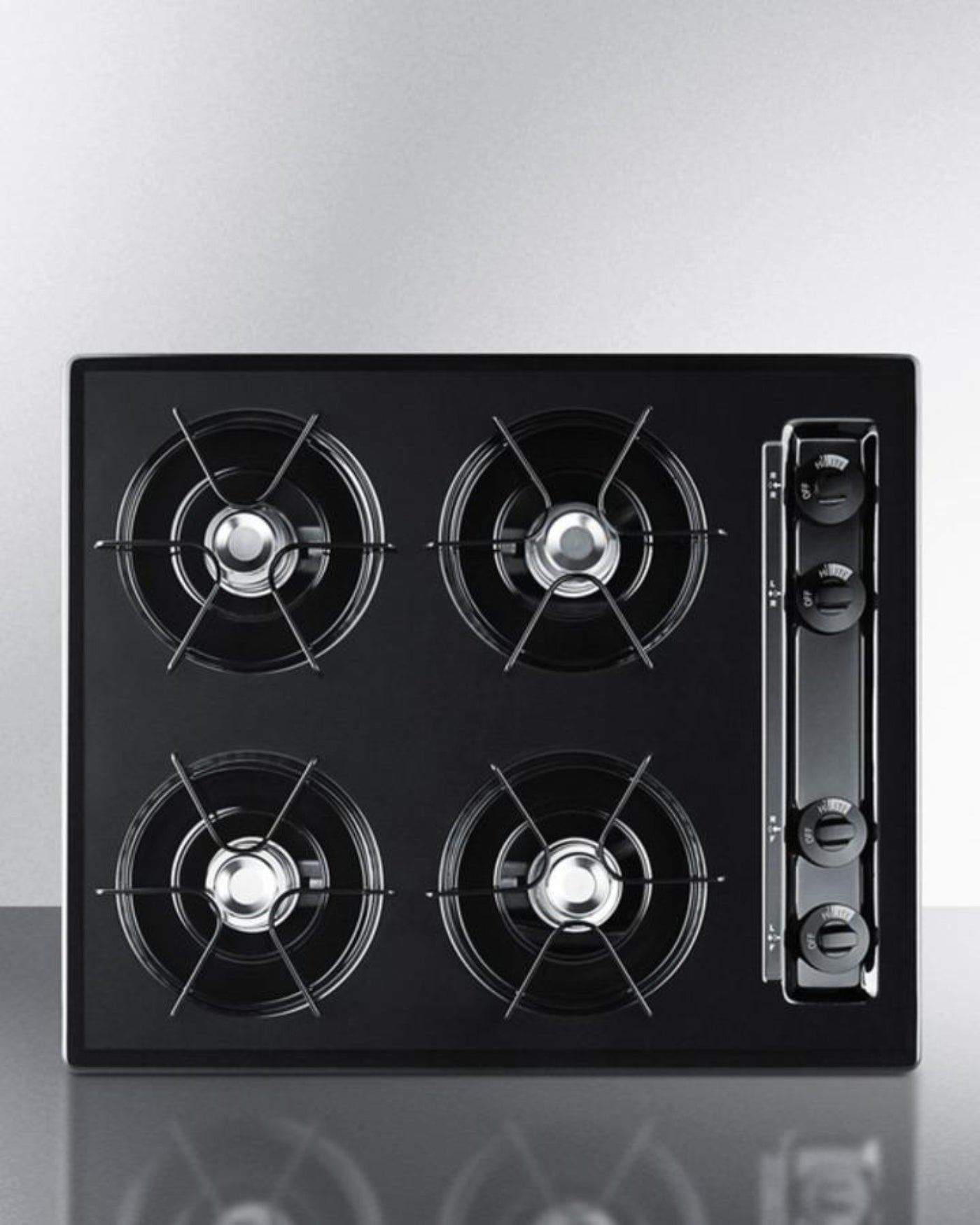 SUMMIT TNL03P 24" Wide 4-burner Gas Cooktop - TNL03P
