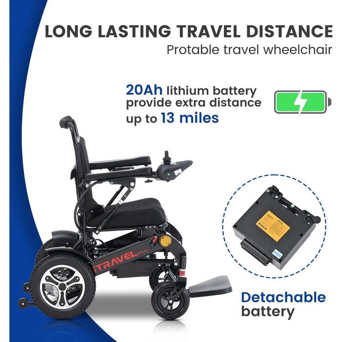 Metro Mobility iTravel Plus Portable Electric Wheelchair