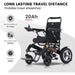 Metro Mobility iTravel Plus Portable Electric Wheelchair