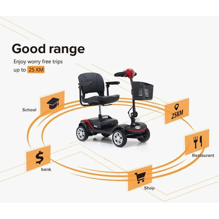 Metro Mobility M1 Portal 4-Wheel Mobility Scooter