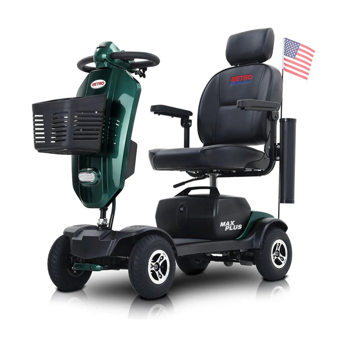 Metro Mobility MAX PLUS Full-Size 4-Wheel Mobility Scooter Emerald