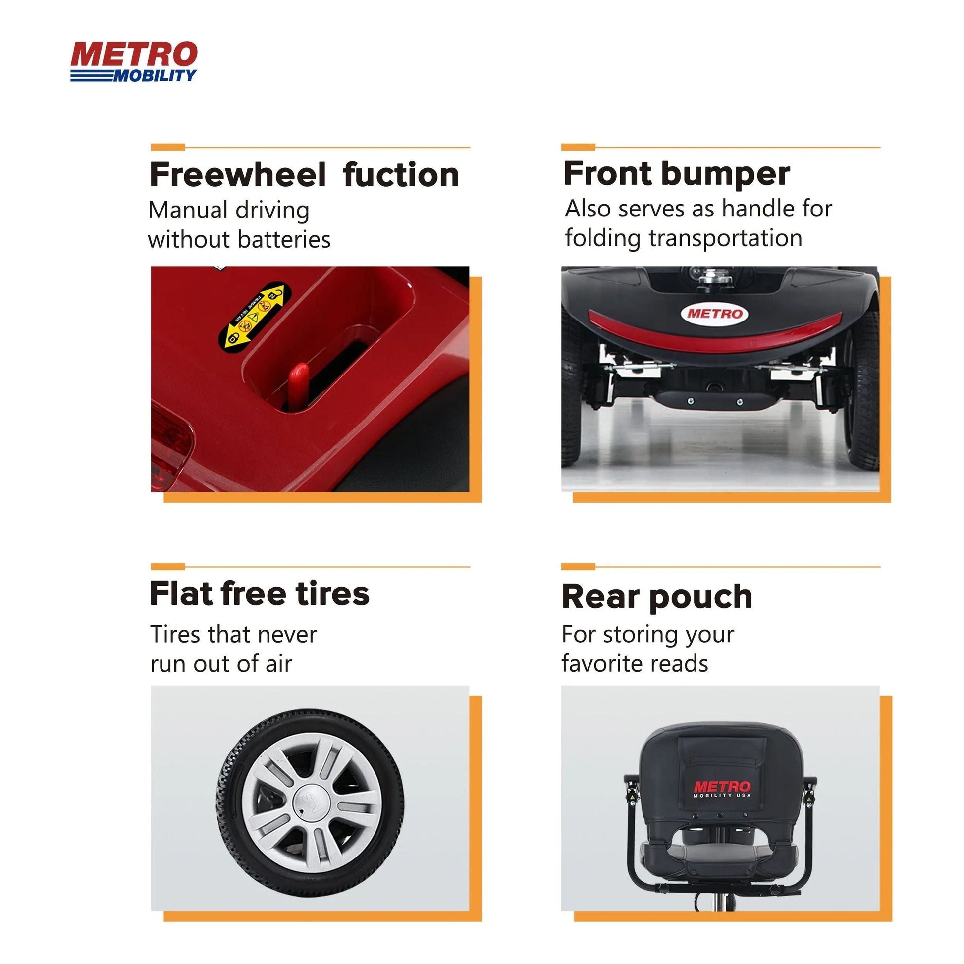 Metro Mobility Patriot 4-Wheel Mobility Scooter