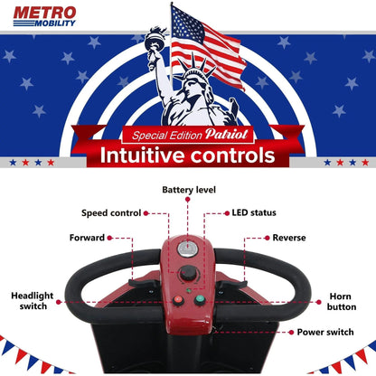 Metro Mobility Patriot 4-Wheel Mobility Scooter