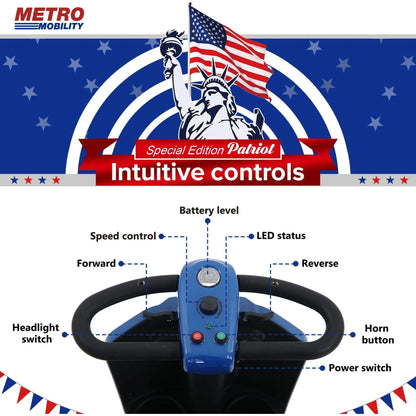Metro Mobility Patriot 4-Wheel Mobility Scooter