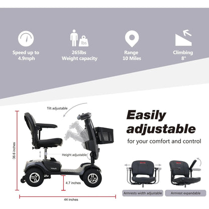 Metro Mobility Patriot 4-Wheel Mobility Scooter