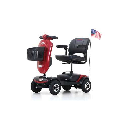 Metro Mobility Patriot 4-Wheel Mobility Scooter Red