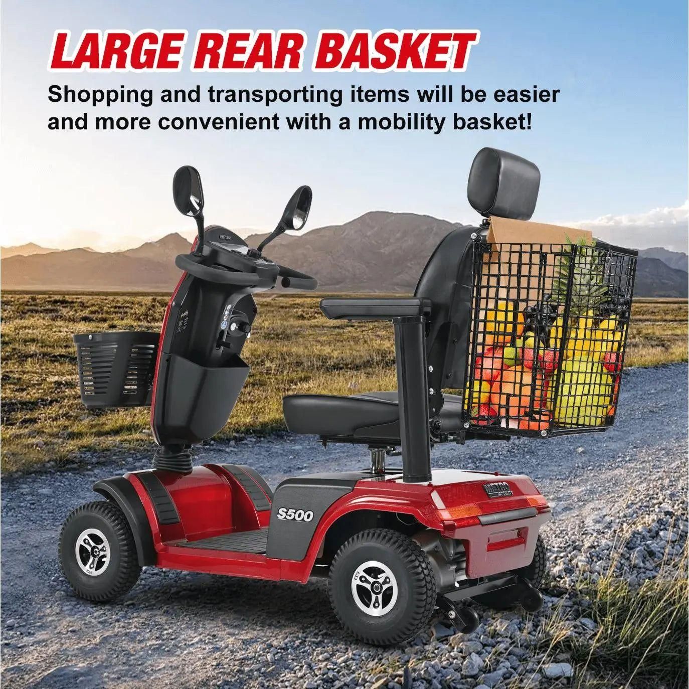 Metro Mobility S500 Heavy Duty 4-Wheel Mobility Scooter