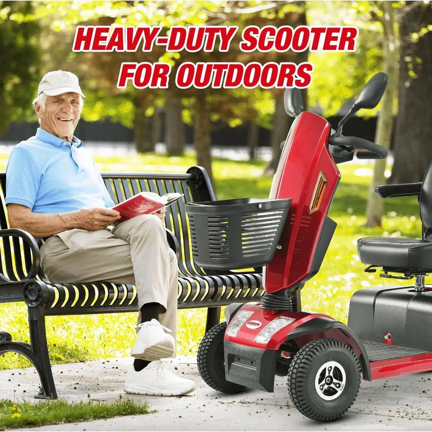 Metro Mobility S500 Heavy Duty 4-Wheel Mobility Scooter