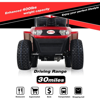 Metro Mobility S800 Heavyweight 4-Wheel Mobility Scooter