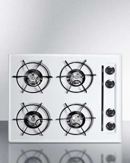 SUMMIT WNL033 24" Wide 4-burner Gas Cooktop - WNL033